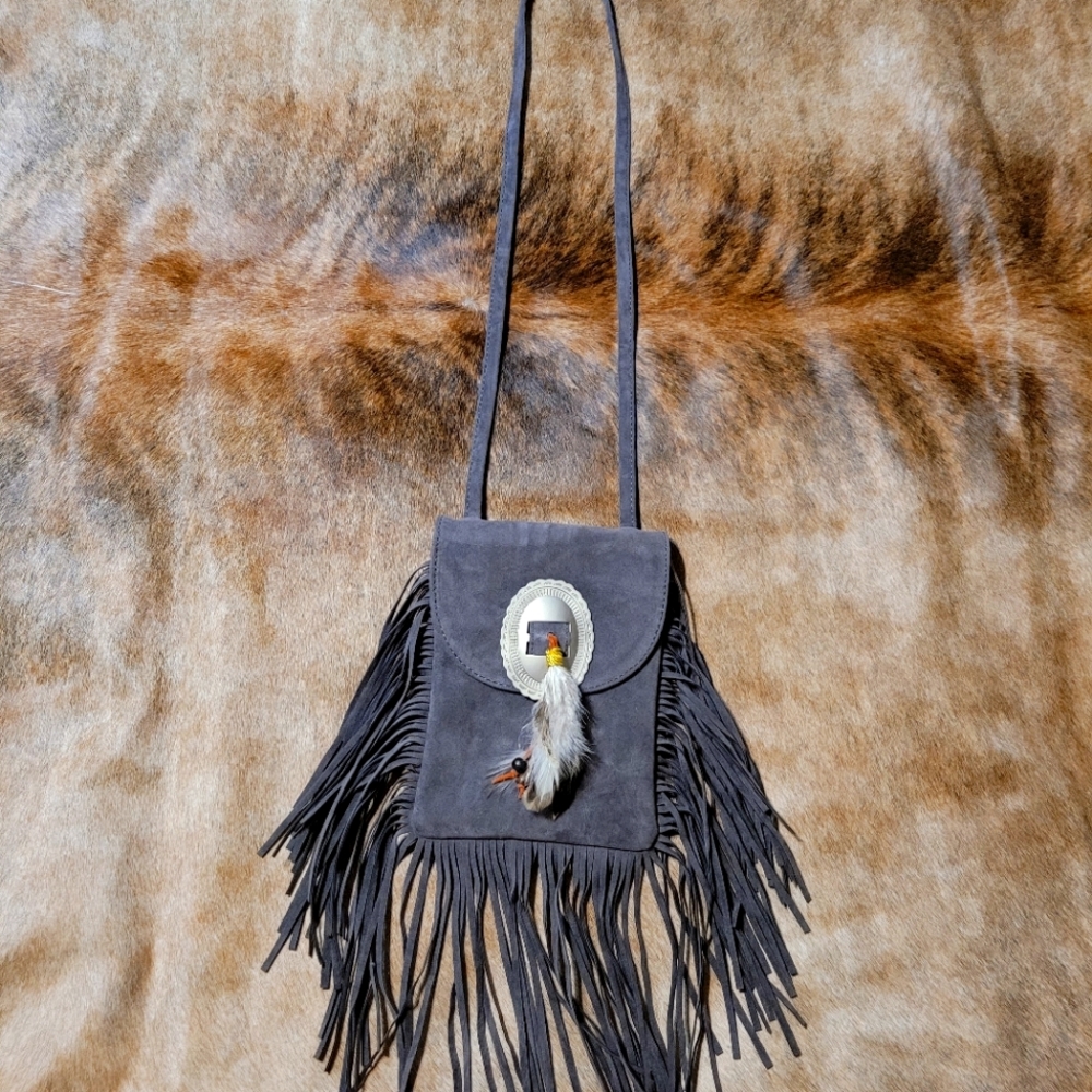 Leather Cross body purse